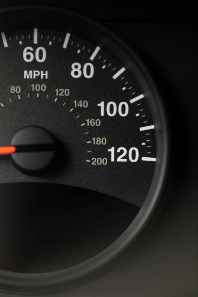 Speedometer stock photo