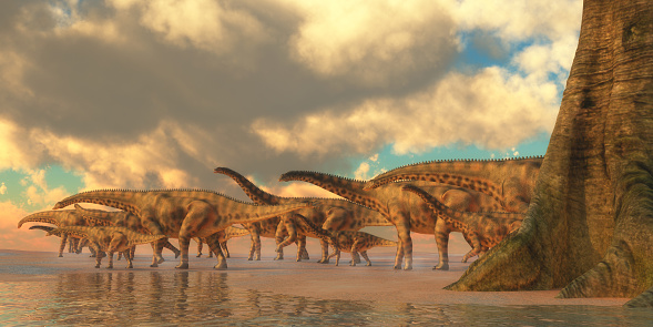 Spinophorosaurus Dinosaur Travel Stock Photo & More Pictures of 2015 - iStock