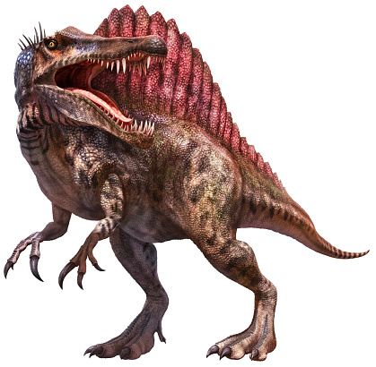 spinosaurus-3d-illustration-picture-id1133234114