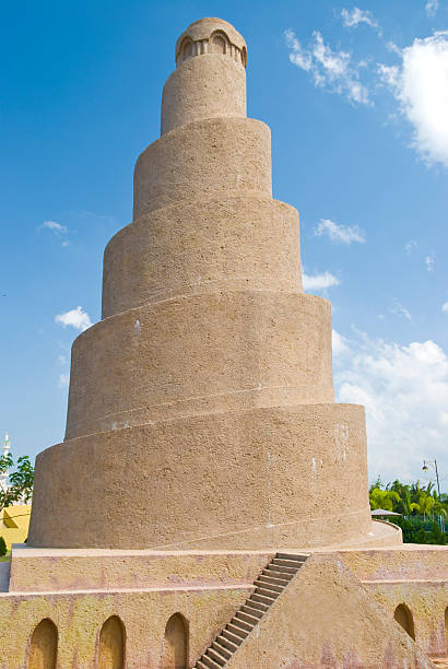 spiral minaret  minaret stock pictures, royalty-free photos & images