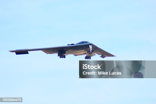 istock B-2 Spirit Approaches 1303564670