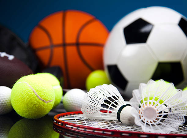 Sports Equipment detail Sports Equipment sporting goods stock pictures, royalty-free photos & images