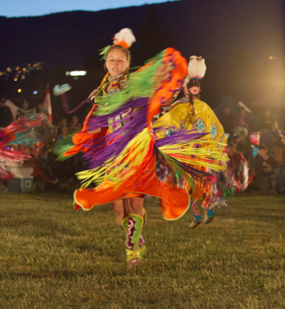 Squamish First Nations Powwow stock photo