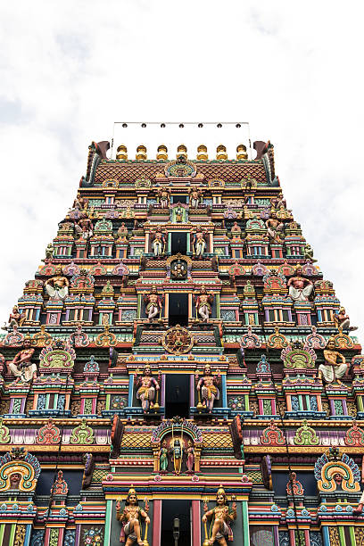 Sri Varadaraja Perumal temple, Puducherry, Tamil Nadu stock photo