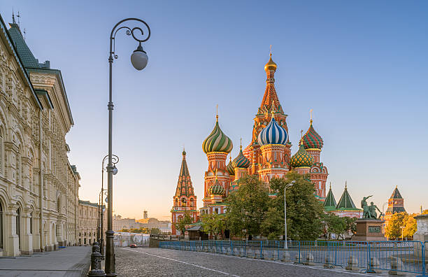 St. Basil's Cathedral stock photo