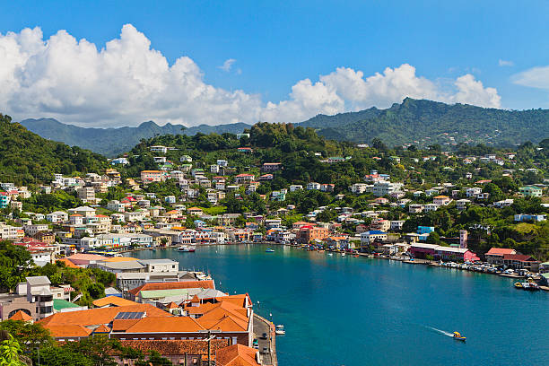 St. George's, Grenada W.I. stock photo