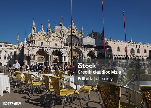 St Mark square in Venice
