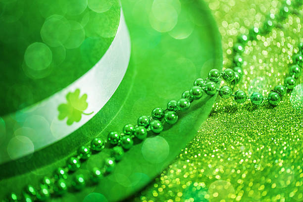 St Patricks Day Background stock photo