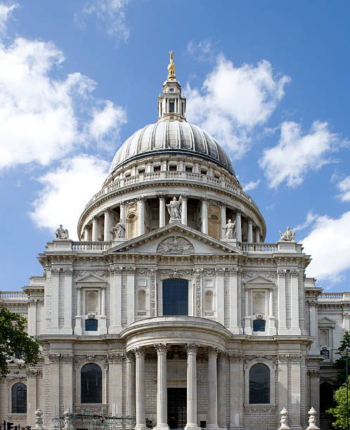 St Paul's Cathedral stock photo