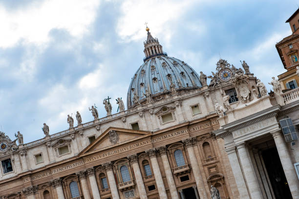 St Peters Basilica stock photo