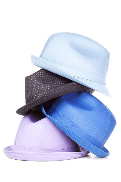 Stack of hats | Isolated stock photo