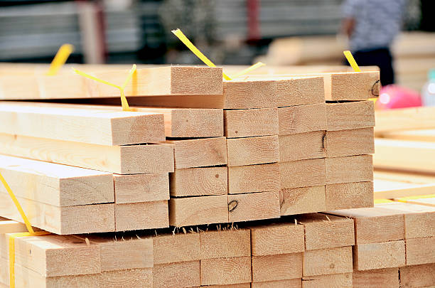 stack of lumber  lumber stock pictures, royalty-free photos & images