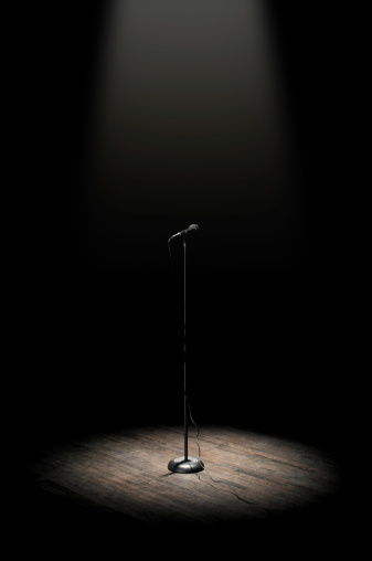 Stage Microphone Stock Photo - Download Image Now - iStock