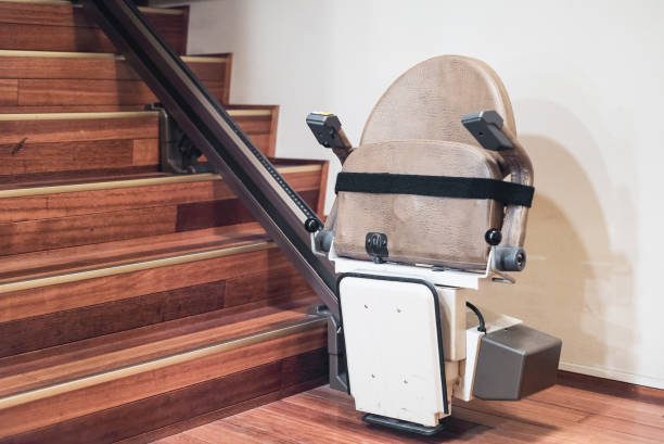 Stairlift stock photo
