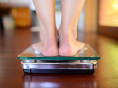 Standing On Weight Scale