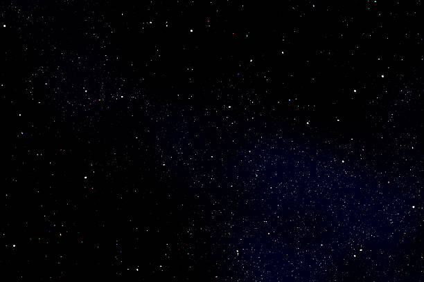 Star Field At Night stock photo