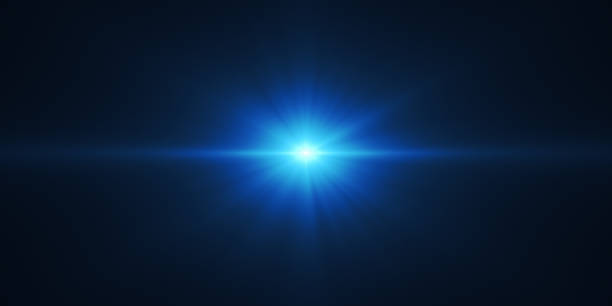 Star Light Light Template. 3D Render glowing stock pictures, royalty-free photos & images