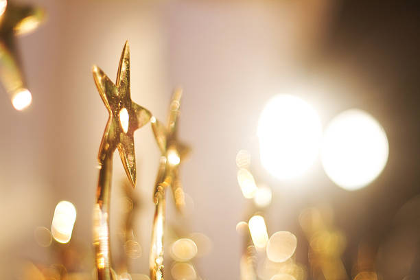 Star Trophies star Trophies for the winner  trophy award stock pictures, royalty-free photos & images