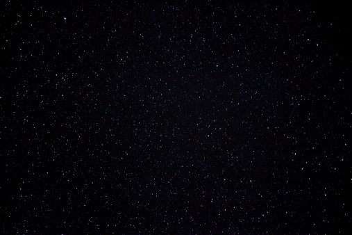 Stars at night sky, view from Acadia National Park, Maine.
