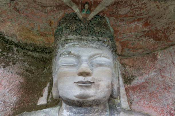 Statue Of Buddhahood Or Enlightenment Of Liu Benzhun