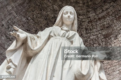 istock Statue of Our Lady 612255300