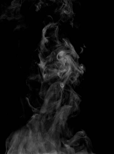 Steam Steam smoke on black stock pictures, royalty-free photos & images