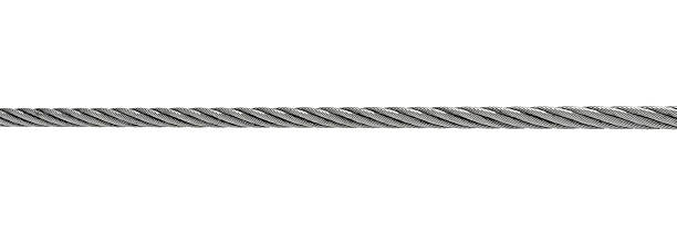 steel cable isolated on white steel cable isolated on white with clipping path cable stock pictures, royalty-free photos & images