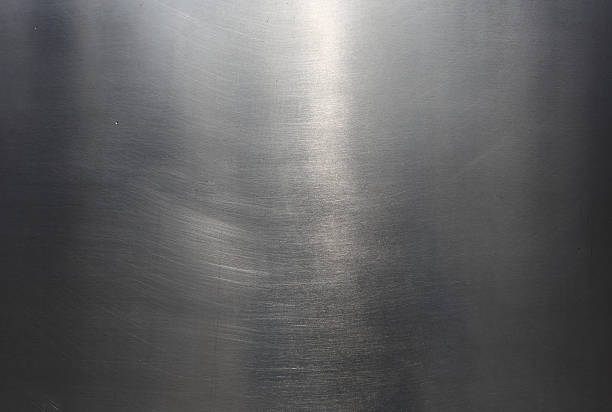 Steel plate - metal background or texture stock photo