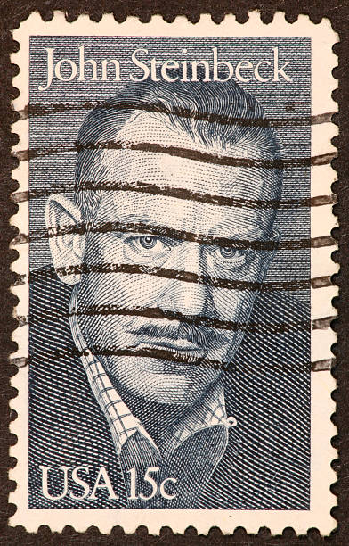 Steinbeck stamp stock photo