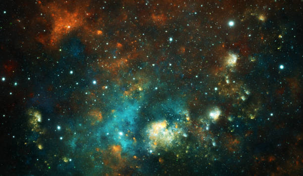 Stellar system stock photo