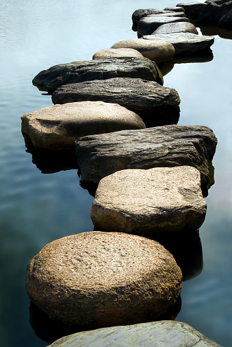 Stepping Stones Stock Photo - Download Image Now - iStock