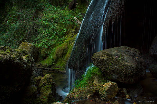 Stiffe Waterfall stock photo