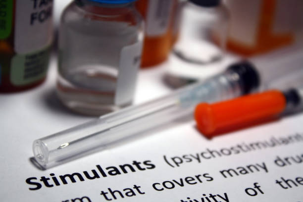 Stimulant drug abuse Stimulants are drugs that increase activity of the body, drugs that are pleasurable and invigorating, or drugs that have sympathomimetic effects. amphetamine stock pictures, royalty-free photos & images