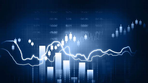 Stock Market Chart Stock Market Chart. 2d illustration asian stock market stock pictures, royalty-free photos & images