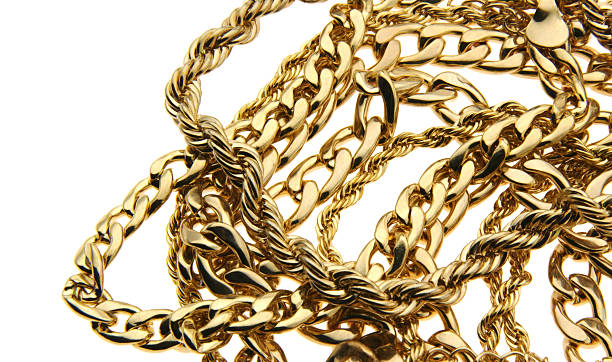 Stock Photo Gold Jewelry stock photo