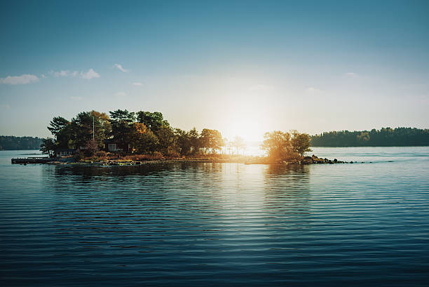 stockholm archipelago - sweden summer bildbanksfoton och bilder