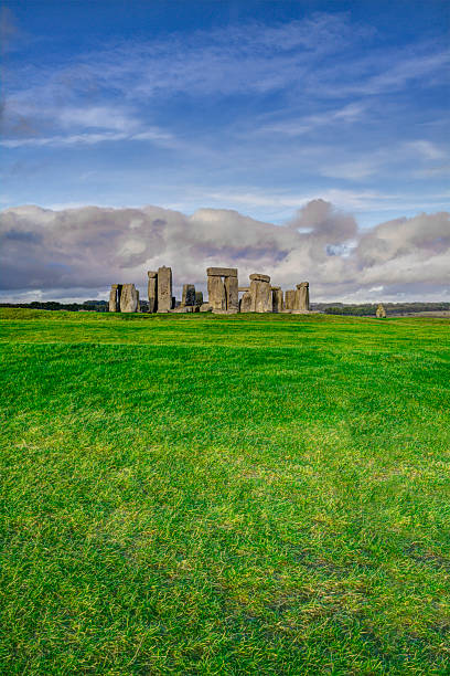 Stonehenge (Rock Formation) in United Kingdom stock photo