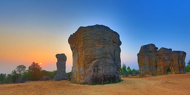 Stonehenge of Thailand stock photo