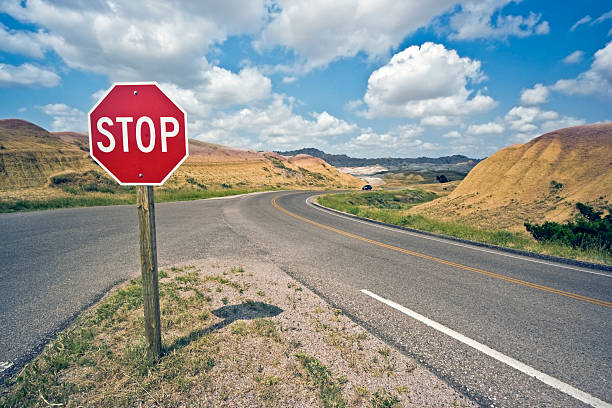 Road and traffic sign