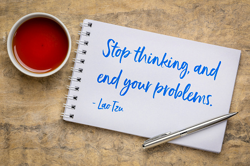 Stop overthinking and start relaxing!
