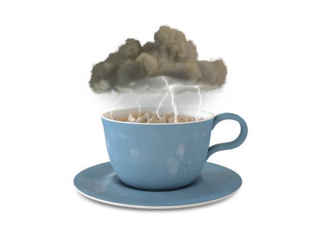 Set a tempest in a teapot