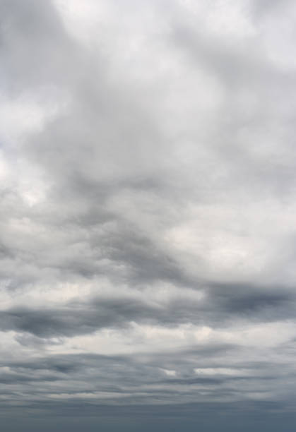 Storm sky, rain stock photo