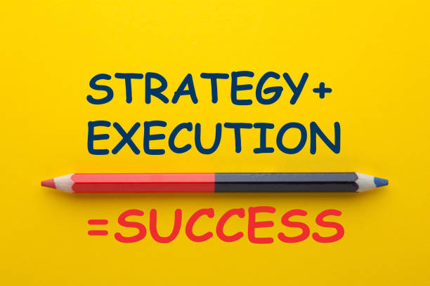 Strategy Execution Success Concept stock photo