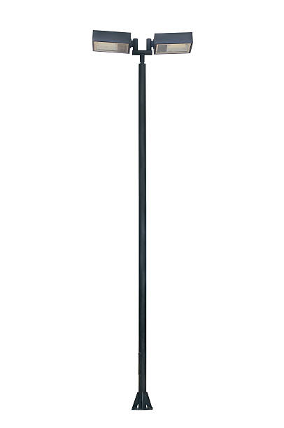 Street light pole stock photo