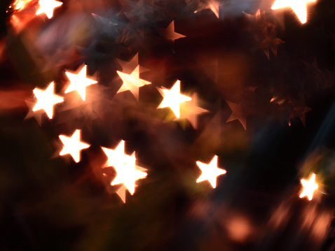 Strong Bokeh Stock Photo - Download Image Now - Christmas, Defocused ...
