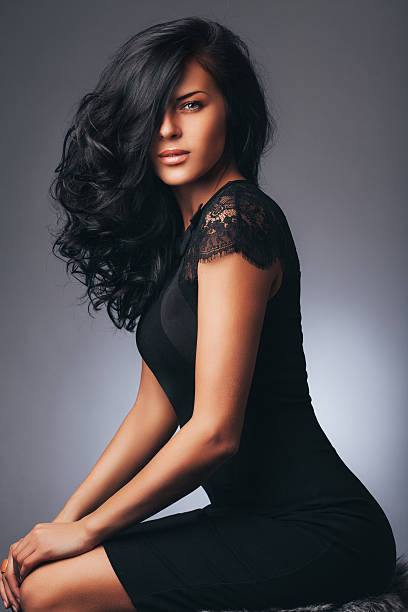 Best Black Hair Stock Photos, Pictures & Royalty-Free ...