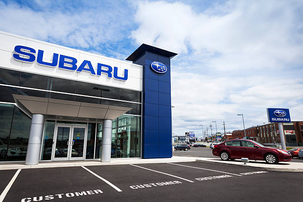 Subaru Dealership stock photo