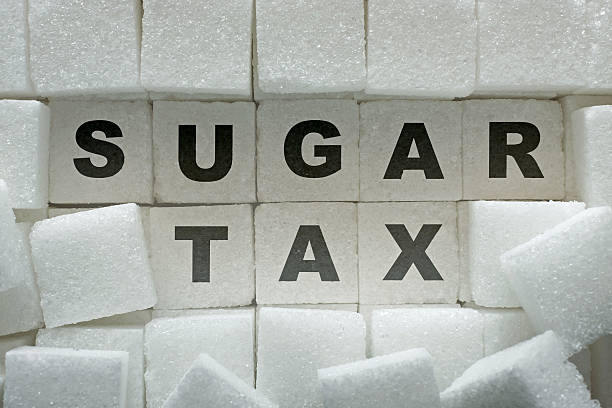 Sugar tax stock photo