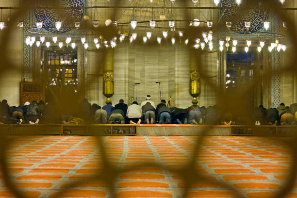 мечеть сулеймание - salah стоковые фото и изображения