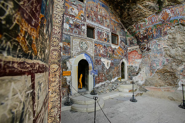 Sumela Monastery stock photo